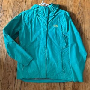 Women’s north face rain jacket medium
